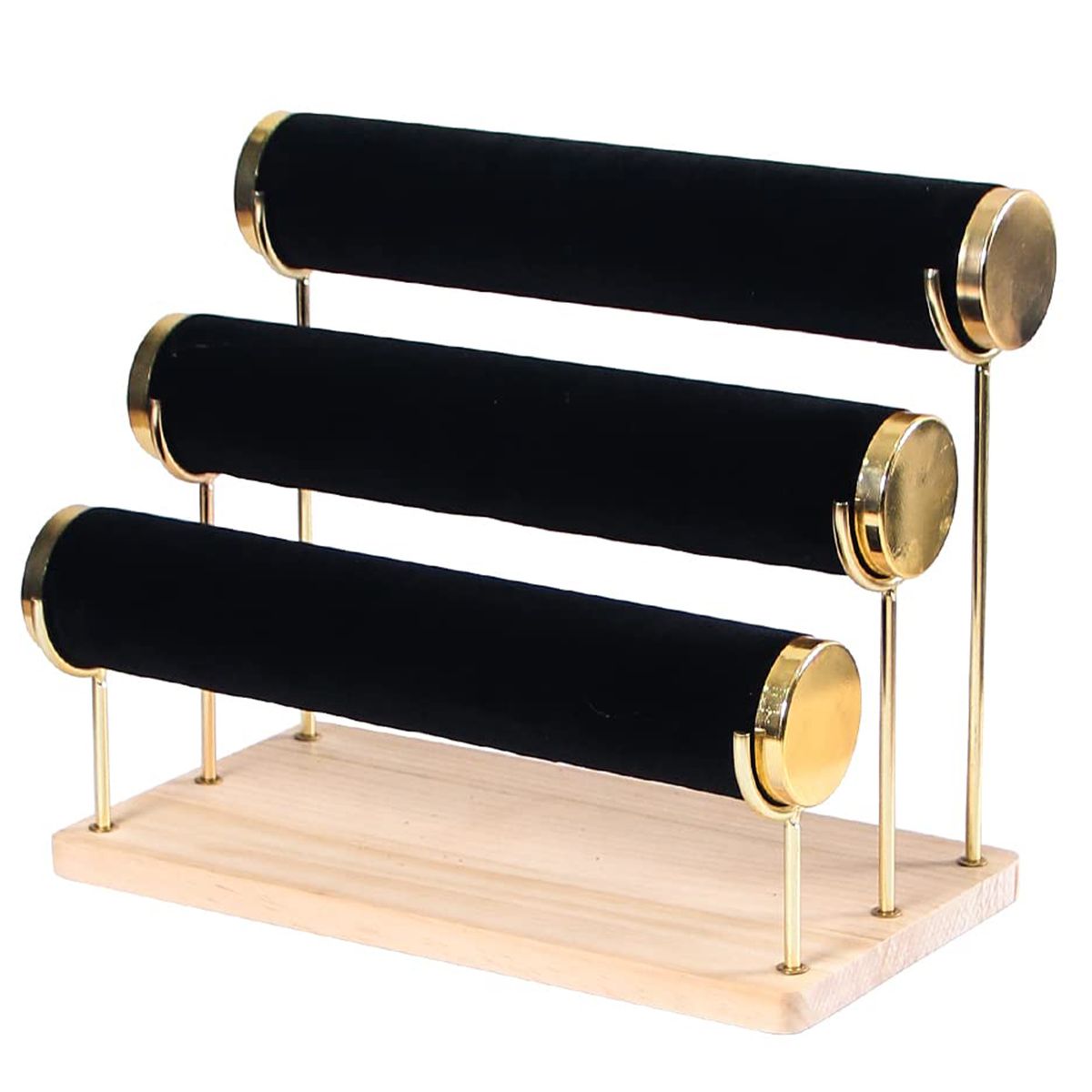 Three-Tier Jewellery Rack Display, Watch Storage Rack, Bracelet Display ...