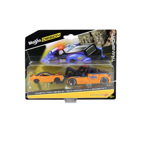 Maisto- Elite Transporter With Truck And Trailer 17cm
