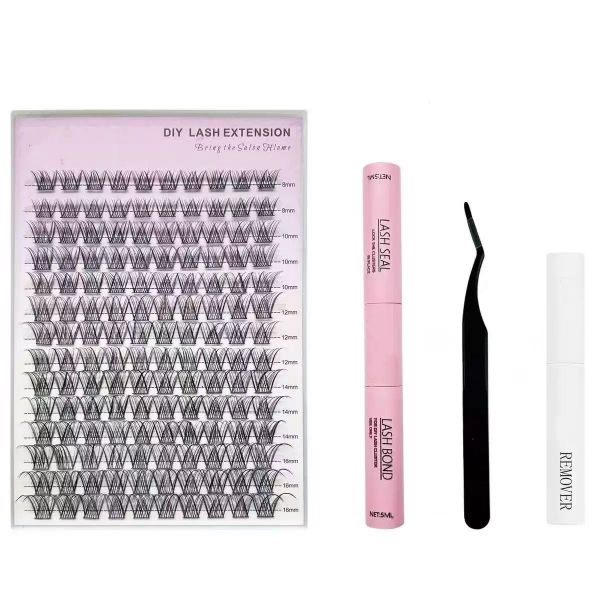 Eyelash Extension Kit 8-16mm Waterproof 140 Eyelashes