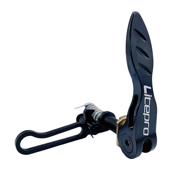 Litepro Bicycle Seatpost Clamp for Brompton Ultralight Folding Black