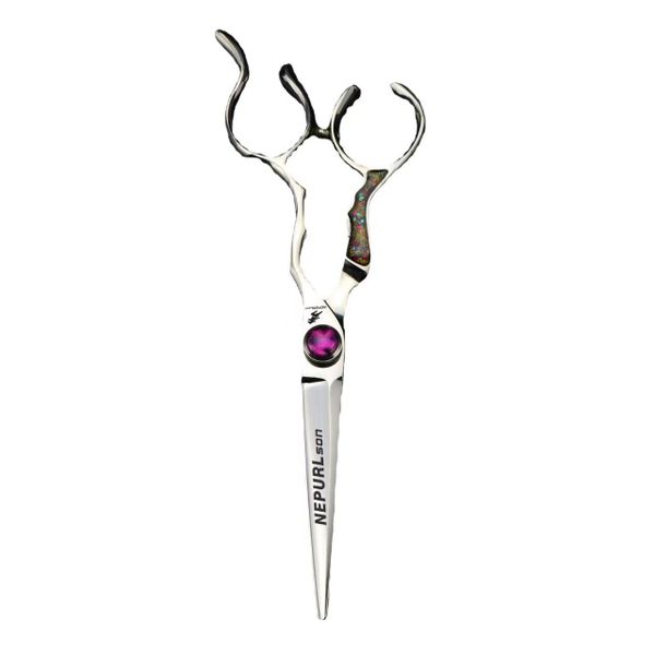 6 Inch Stylish Special-Shaped Scissors Hairdressing Barber Scissors