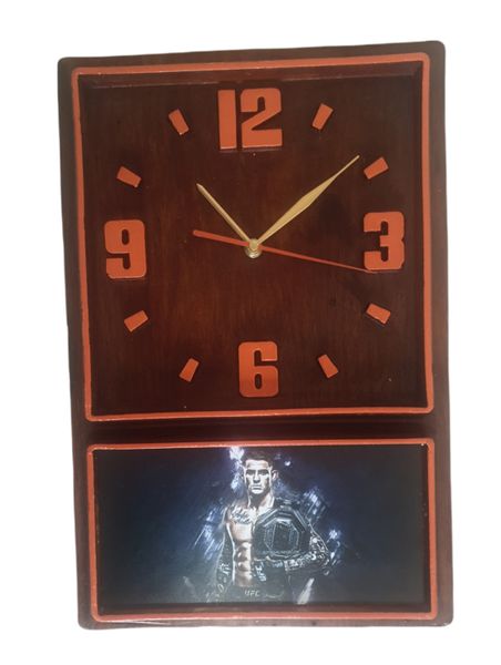 Retro Box Clock (Orange) The Diamond (17)