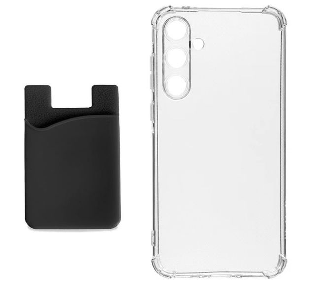 Cover Compatible with Samsung Galaxy S23 Series Cover + Rubber Card Holder