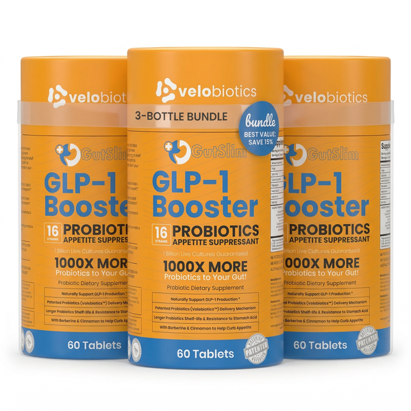 GutSlim Probiotics GLP-1 Booster (3 x 60 Caps)