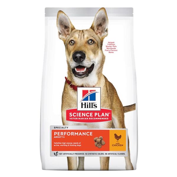 Hills Science Plan Canine Adult Performance Dry Chicken - 12kg