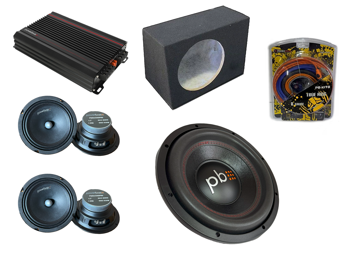 Powerbass All-in-One Car Audio Kit | Shop Today. Get it Tomorrow