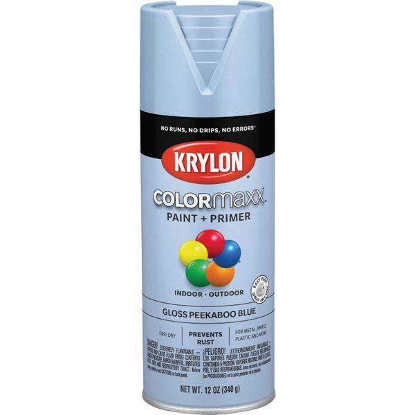 Krylon COLORmaxx Gloss Peekaboo Blue - 354ml