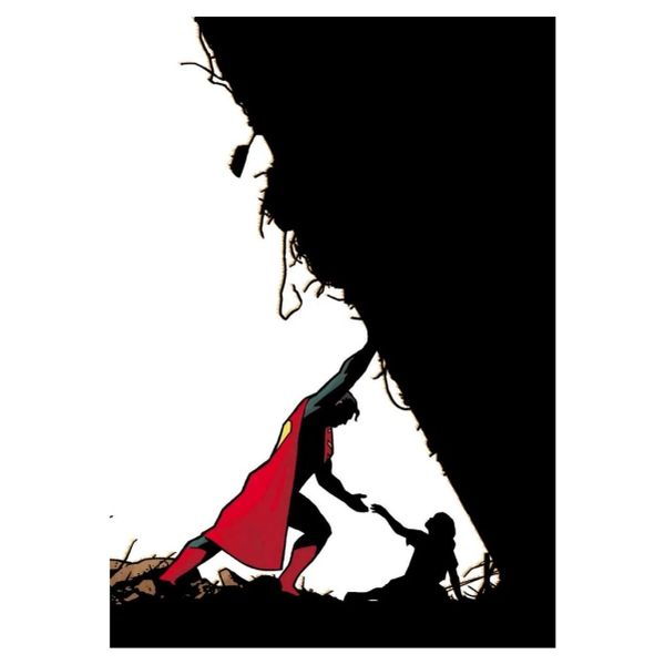 Simple Superman Cover - A1 Poster