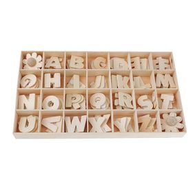 Wooden Alphabet Letters with Storage Tray | Buy Online in South Africa ...