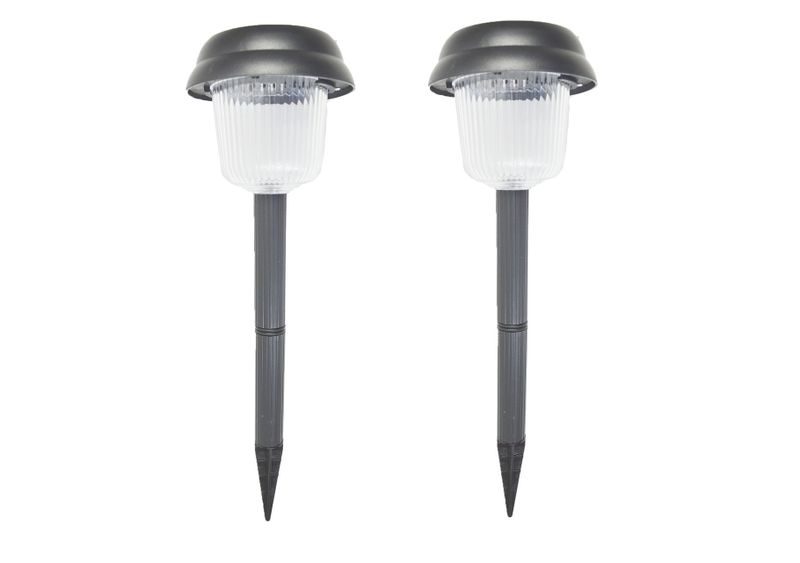 Pack of 2 Solar Garden Lamp