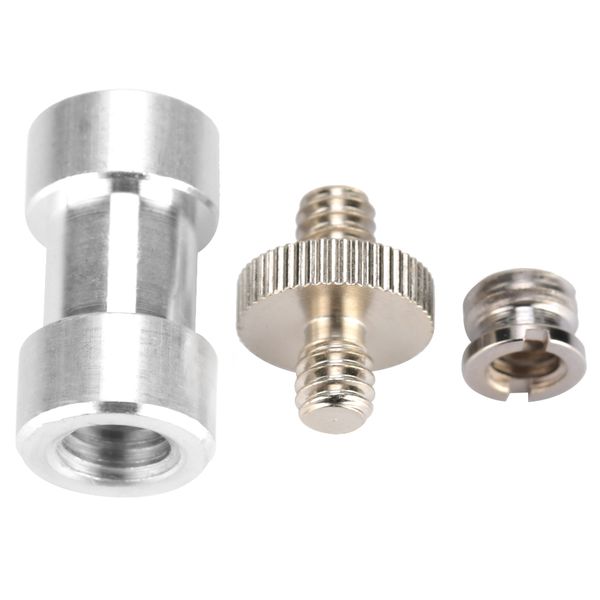 Metal 1/4"-3/8" Tripod Screw Adapters