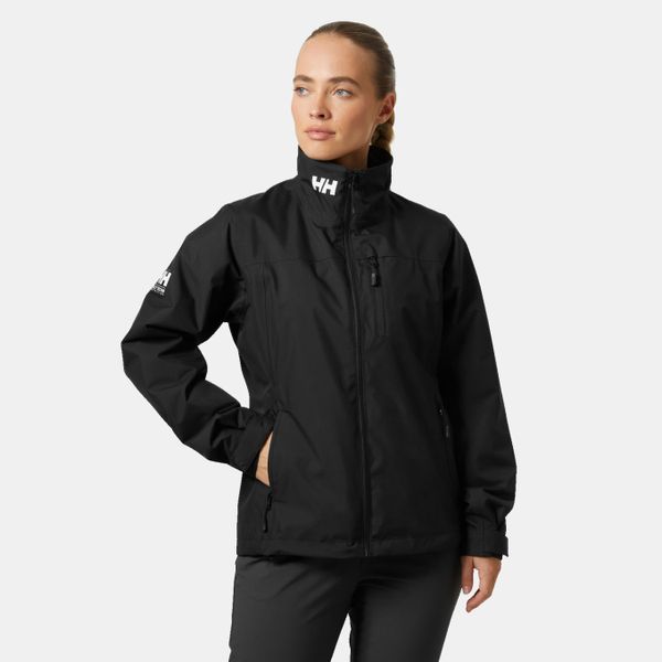 Helly Hansen Women's Crew Midlayer Sailing Jacket 2.0 - Black