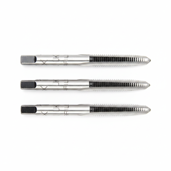 Krafft High-Speed Steel Hand Taps 18 Coarse DIN 352m - 3 Piece Set