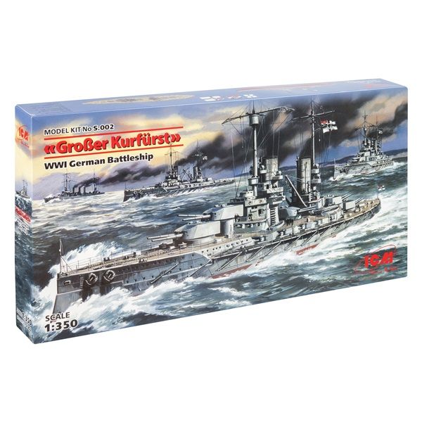 ICM S002 1/350 Grosser Kurfurst WWI