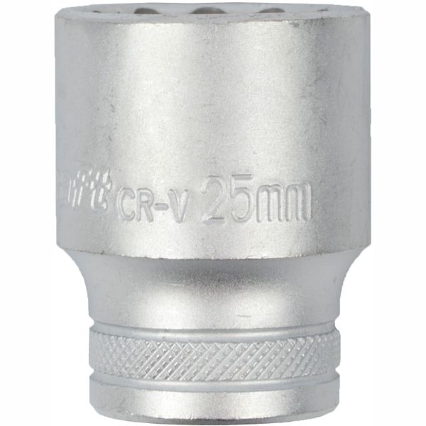Socket 25Mm X 33.8Mm 1/2" Drive Crv 12 Point