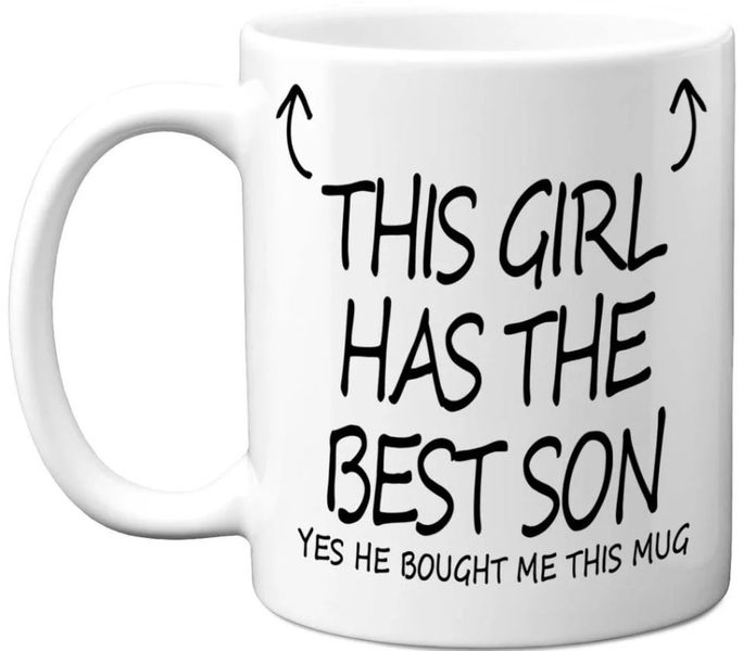 Best Son Birthday Christmas Anniversary Valentine Mom Gift 11Oz Mug
