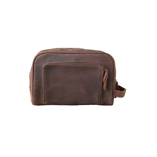 KUGA Leather Toiletry Bag