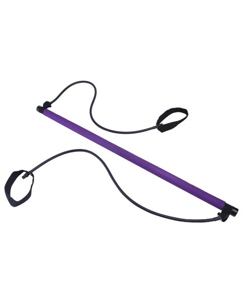Olive Tree-Yoga Pilates Exercise Bar Stick with Resistance Band