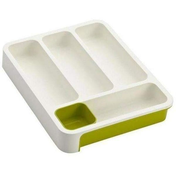 PP Expandable Drawer Cutlery Tray Utensil Organizer