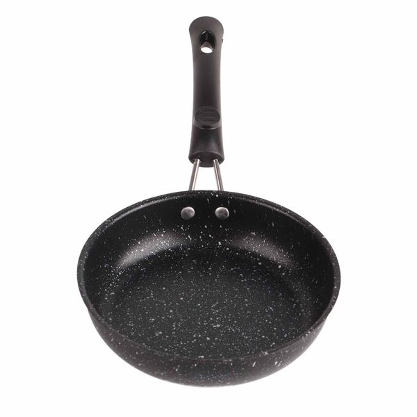 Frying Pan Stainless Steel Ergonomic Handle Nonstick Cooking Skillet 6.3in