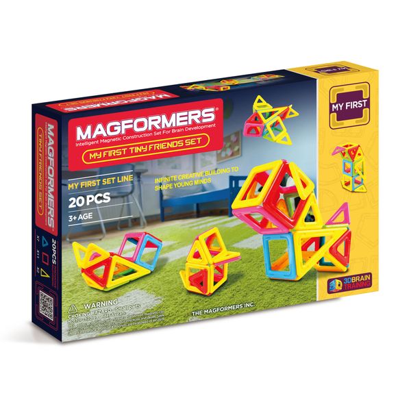 Magformers Magnetic Building Set: My First Tiny Friends set
