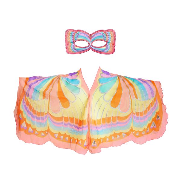 Pink Rainbow Butterfly image
