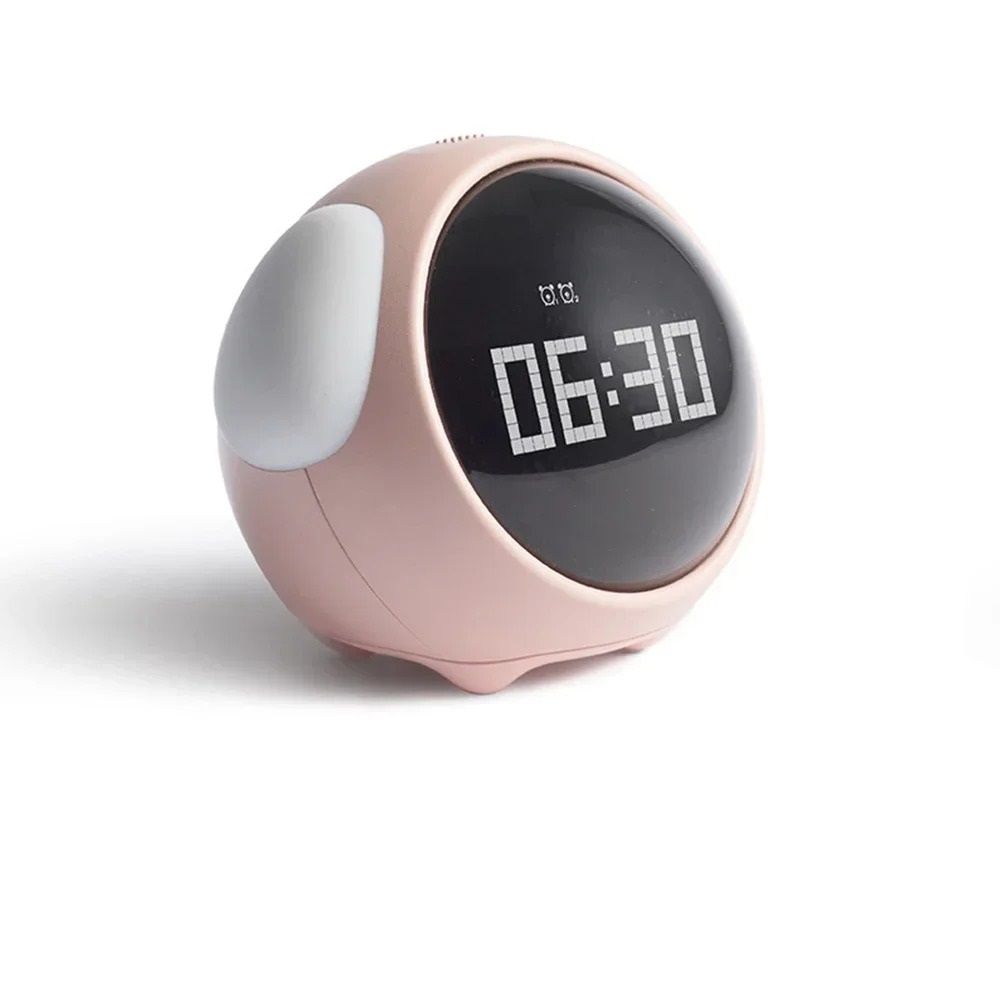 Mijia Cute Expression Alarm Clock Snooze Child Kids Digital Alarm ...