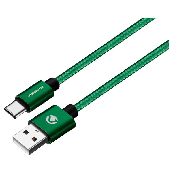 Volkano Fashion Series 1.8M Micro USB Cable - Apple Green