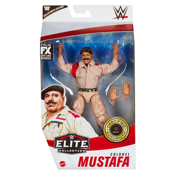 WWE Colonel Mustafa Elite Collection Action Figure