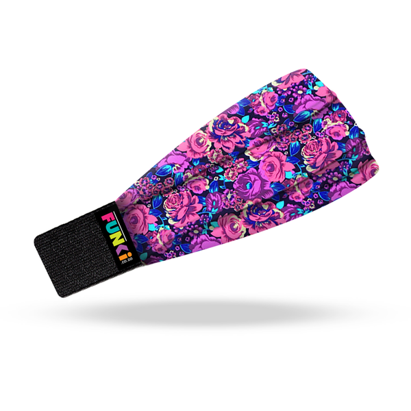 FUNki Purple Rose Adult Headband