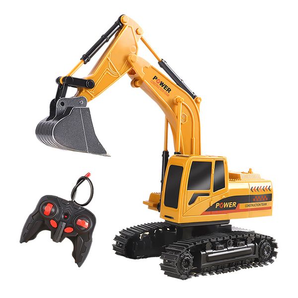 Remote Control Excavator Toy, Suitable for Boys over 4 Years Old