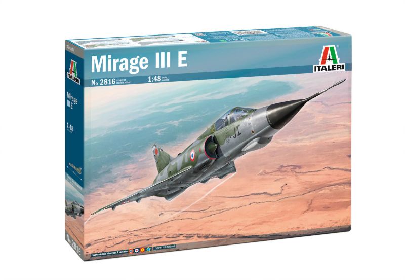 Italeri 1/48 Mirage III E Plastic Model Kit