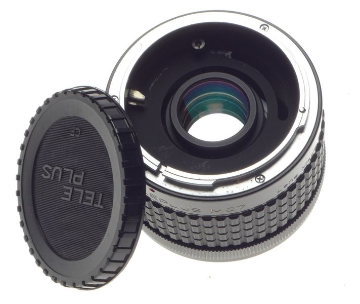 2x CFE Teleplus MC7 Classic 35mm SLR Film Camera Lens Enlarger