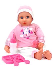 Dollsworld Talking Tilly Baby Big Doll (21 Sounds) 46cm (18 inch ...