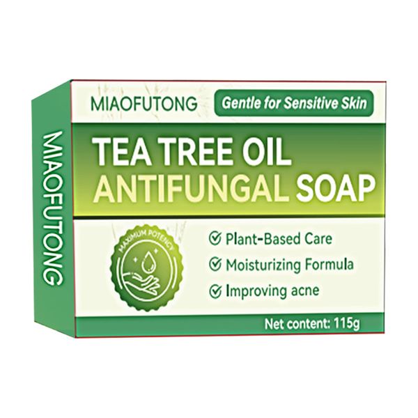 Tea Tree Soap for Face &amp; Body, Tea-Tree Oil Antifungal Soap