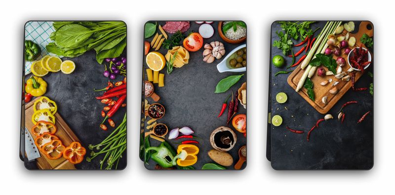 Dish Towels - Set of 3 - Veggies