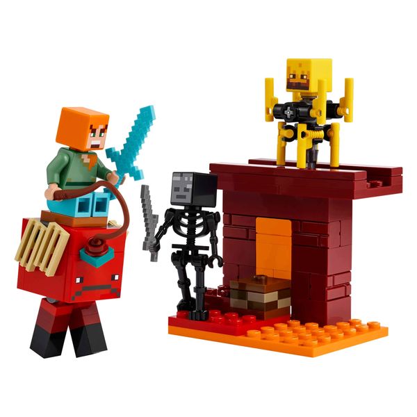 LEGO 21266 Minecraft The Nether Lava Battle Building Toy Parallel Import