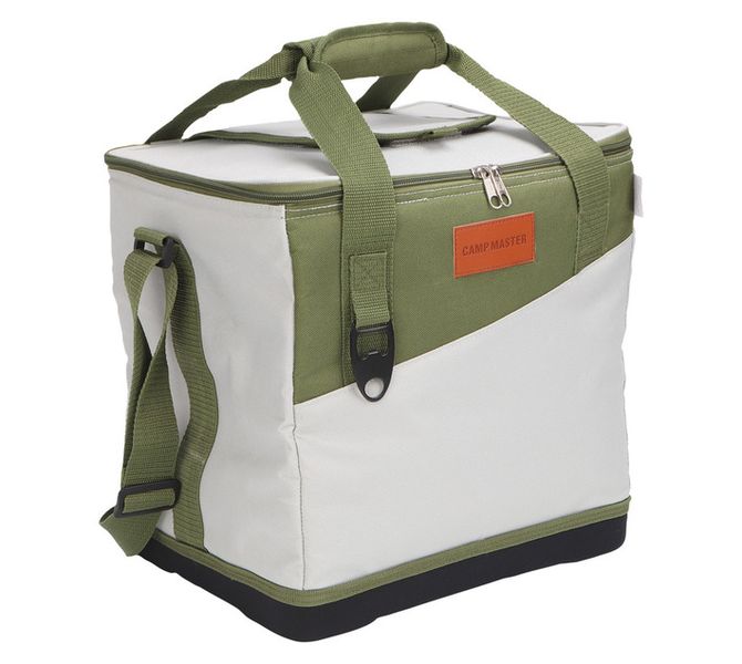 Delux 36 Can Cooler Bag Grey/Green