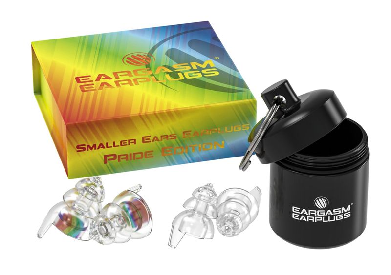 Eargasm - High Fidelity Earplugs - Smaller Ears - Pride Edition