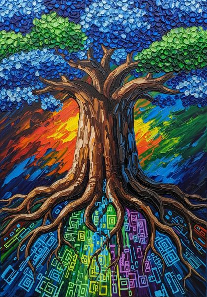 Digital Tree_Of Life image