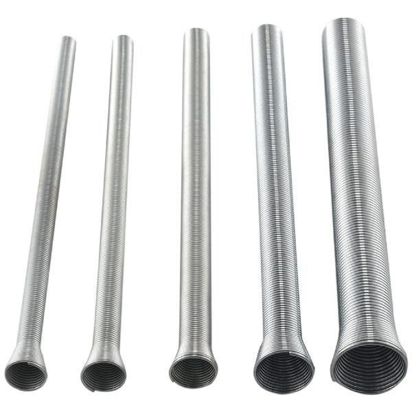5 Pcs Spring Tube Bender 210Mm 1/4Inch-5/8Inch Spring Compatible with None