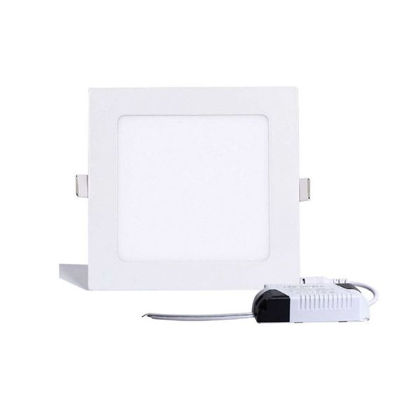 ACDC - 18W 85-265V Square LED Down Light 6000K