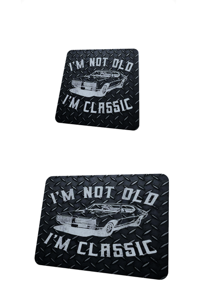 Im not old - Mouse Pad and Coaster Set