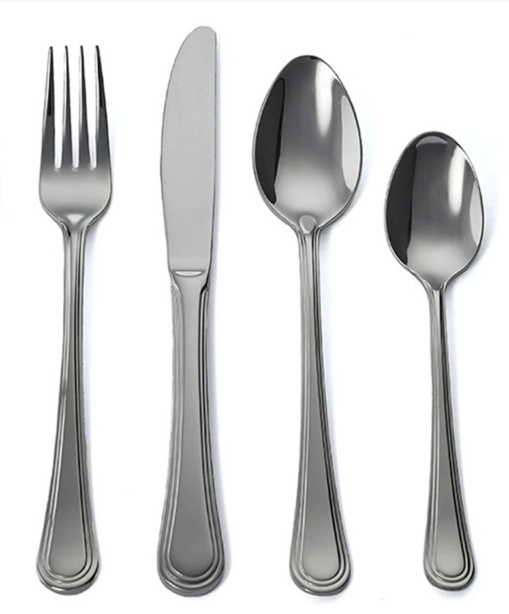 large handled cutlery set        <h3 class=