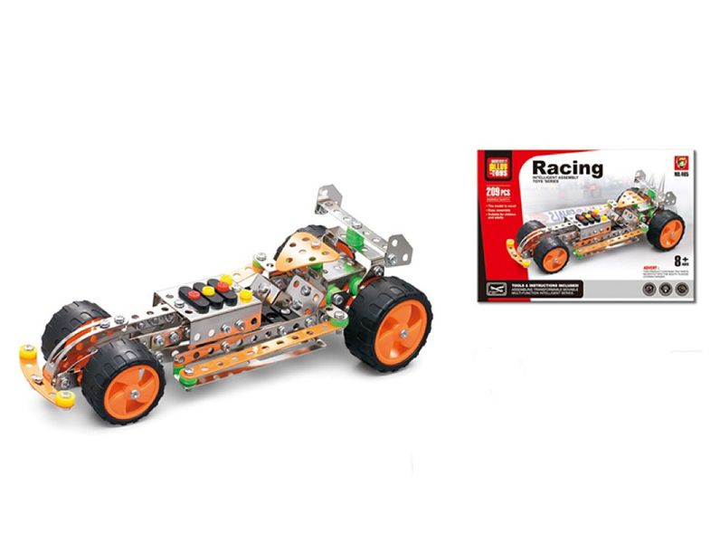209 Pieces Racing Car Model Building Set - STEM Construction Education Toy