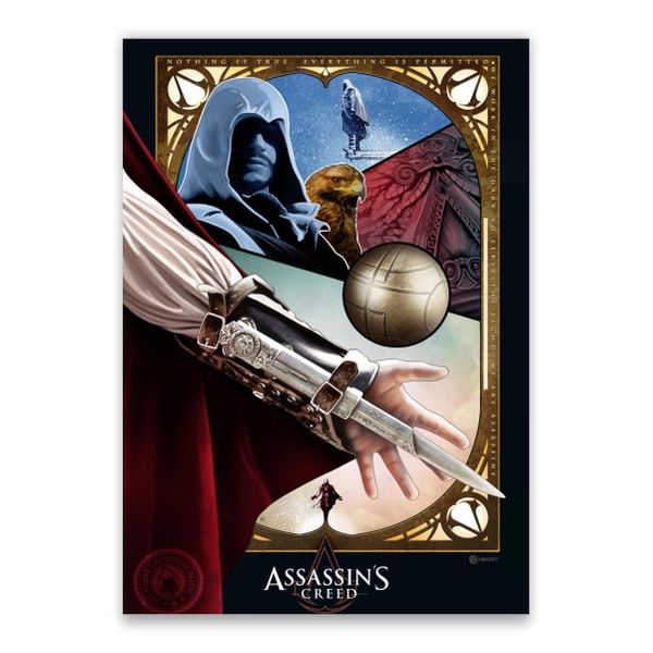 Assassin's Creed Weapon Poster - A1