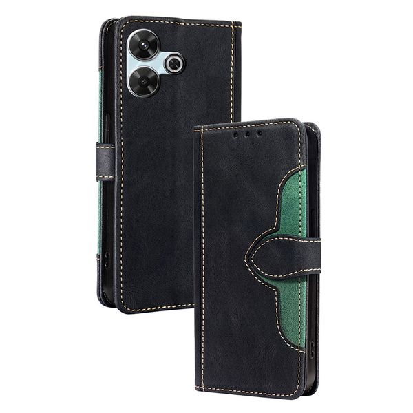 Retro PU Leather Flip Cover Case Compatible With Xiaomi Redmi A3X/A3