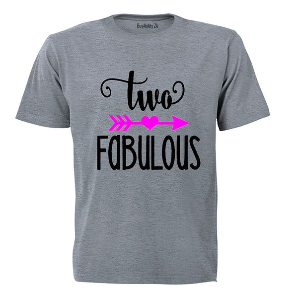 Two Fabulous - Kids T-Shirt - White