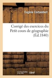 Corrig? Des Exercices Du Petit Cours De G?ographie | Shop Today. Get It ...