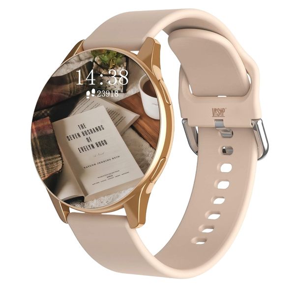 Pink VSP Smartwatch for Women - Touch Screen Health &amp; Activity Watch